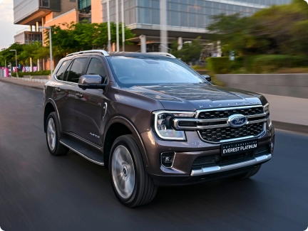 Everest Platinum joins Blue oval SUV Fleet
