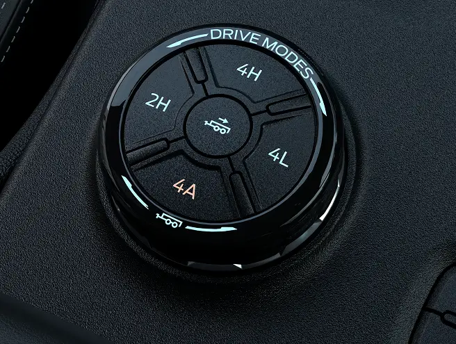 Drive modes for every terrain