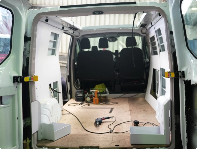 Vehicle conversions at Advanced Vehicle Engineering