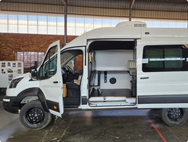 Vehicle conversions at RMAA South Africa