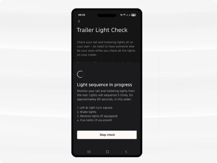 Trailer Light Check