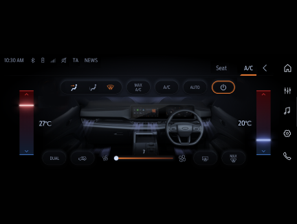 Dual-Zone Air Conditioning System