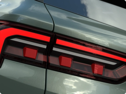 Elegant Rear Design With 3D LED Taillights