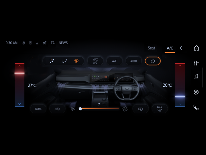 Dual-Zone Air Conditioning