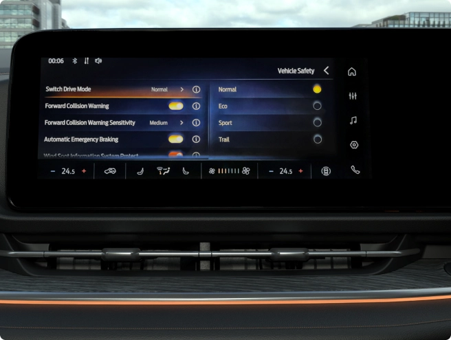 Up to Four Drive Modes