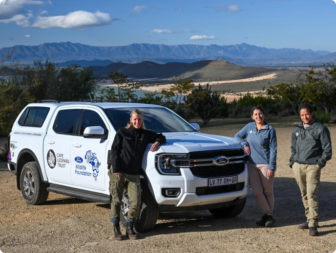 Ford Backs Leopard Conservation