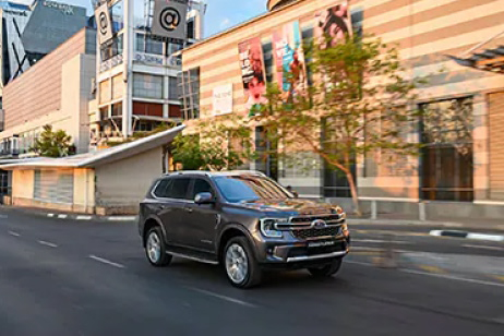Ford Everest is a pampering off-roader