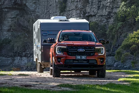 Ford Everest towing tech