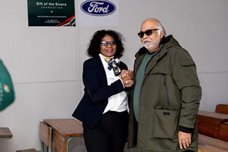 Ford SA, Gift of the Givers upgrade school facilities