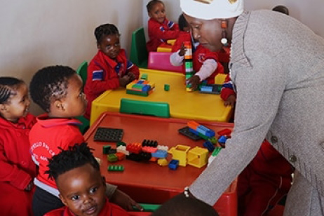 Mamelodi daycare centre a symbol of civil partnership building pillars of hope, resilience and potential