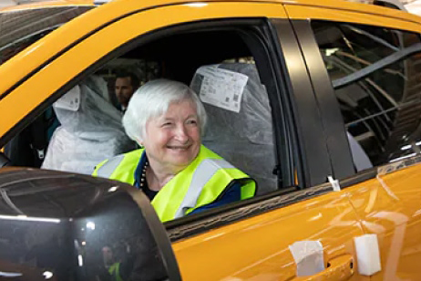 Yellen lauds Ford’s 100 year history