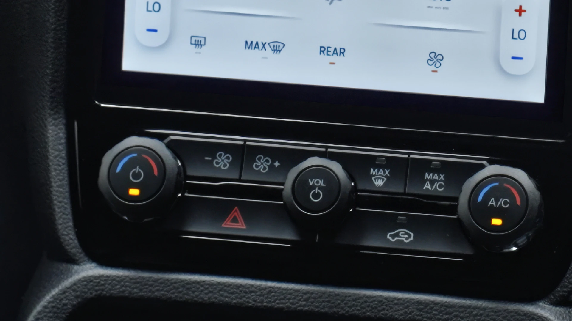 Ford Everest interior view