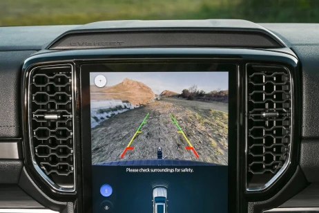 Rearview camera display