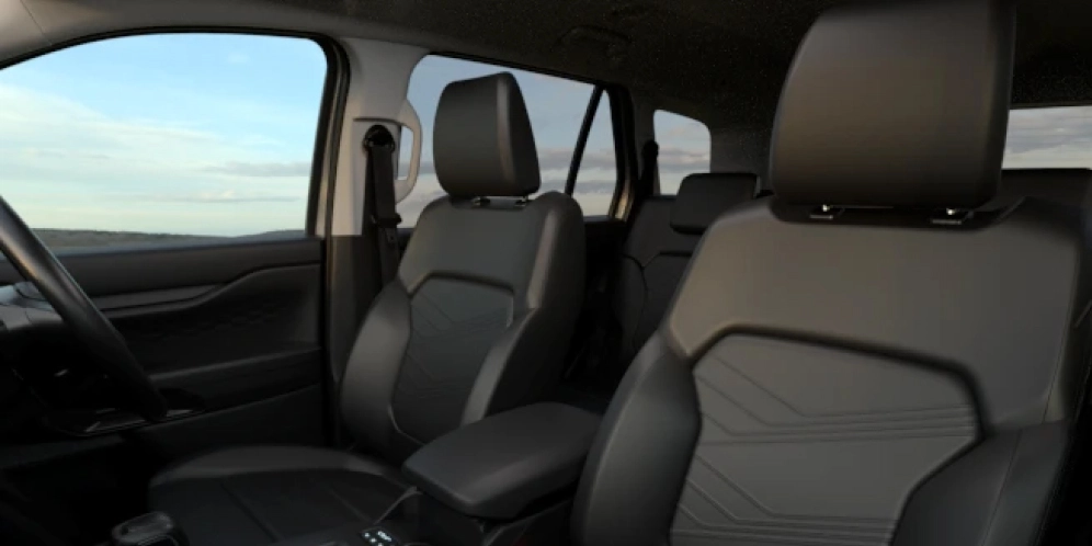 Interior view of seats