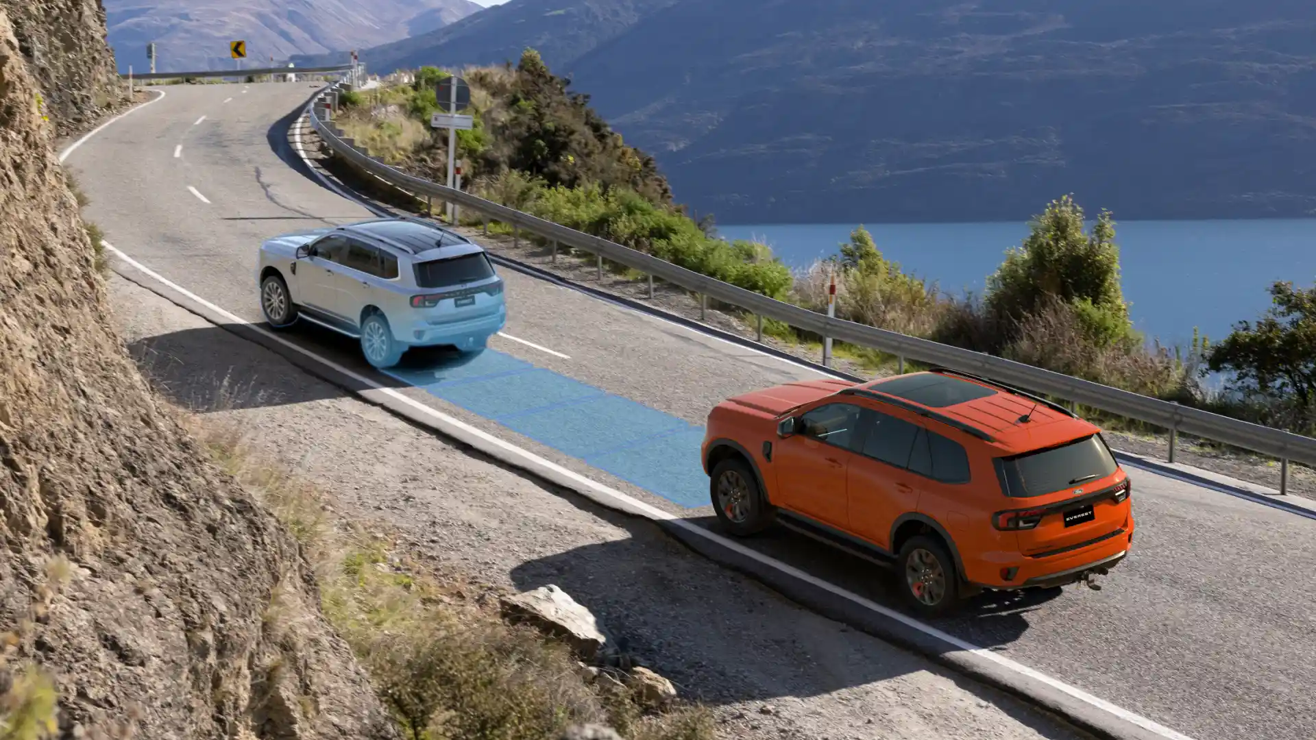 cars on road