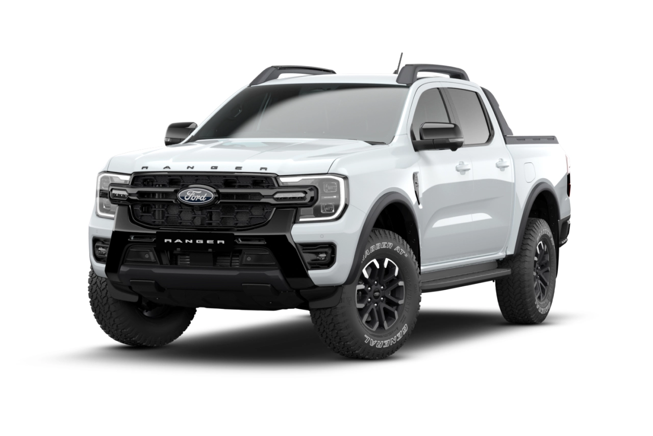 Ranger Wildtrak double cab white.