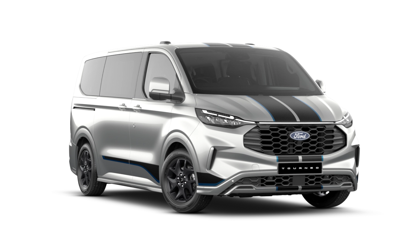 Tourneo Sport in black with grey