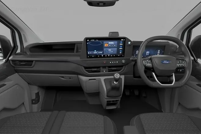 Transit interior full dashboard