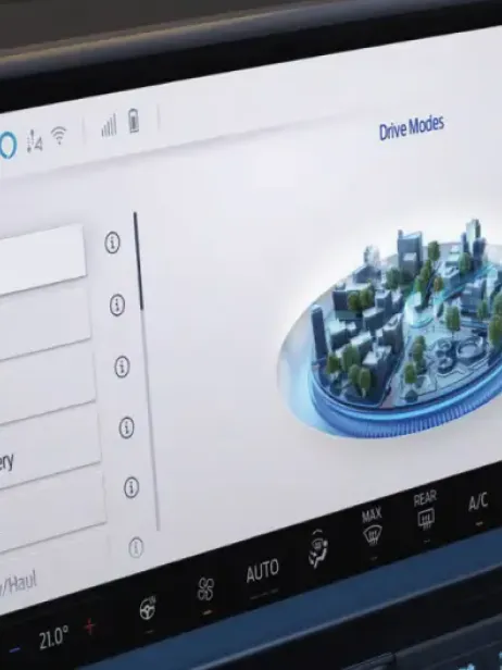 Drive modes in Transit Custom