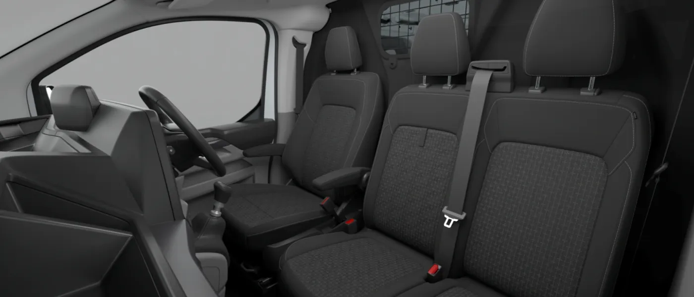 Transit Custom interior seating