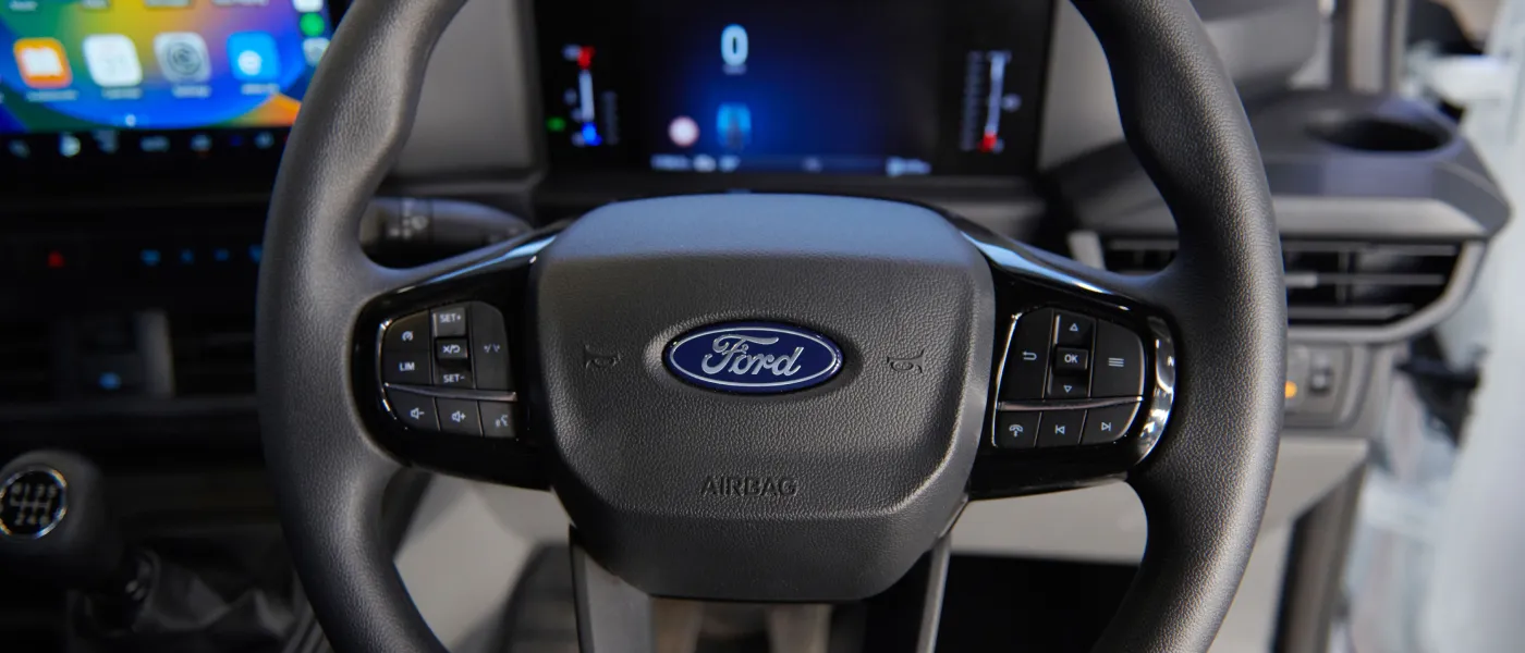Transit Steering wheel view