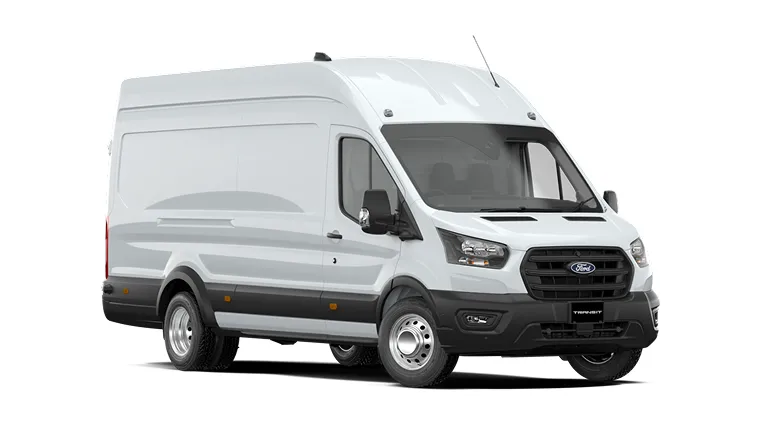 Ford Transit Van 500 LWB E in white