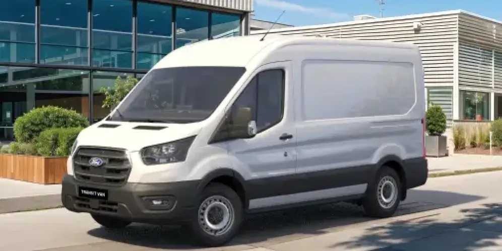 Transit Van in White