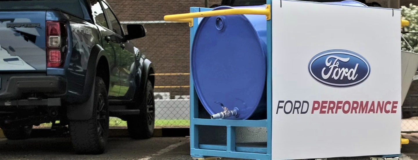Ford Performance Car Wash Trolley
