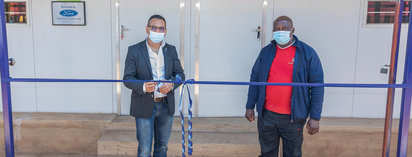 Ford Motor Company Fund Provides New Classrooms