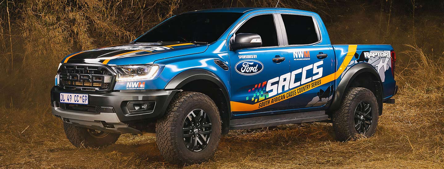 Ford Ranger Raptor the official route vehicle for SA Cross Country Series