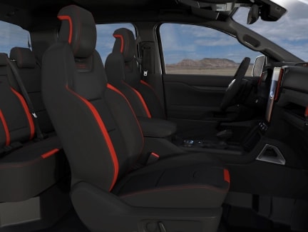 Front and Rear Performance Seats