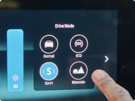 Switch to ideal drive modes
