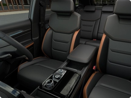 Leather seats